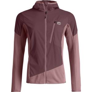 Ortovox Дамско вълнено яке Ortovox Women's Trace Hybrid Jacket Windproof jacket - Chestnut (105-7301-0113)