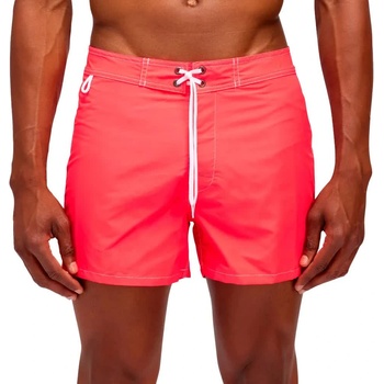 Sundek Бански гащета Sundek Iconic taffeta swimming shorts - Pink (Turbo 02)