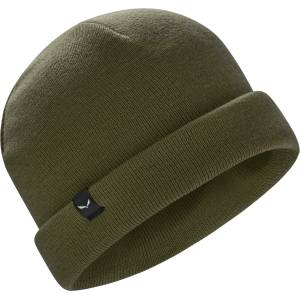 Salewa Мъжка зимна шапка (beanie) Salewa Puez Merino Beanie - Faded Green - размер One Size (904-1173-0811)