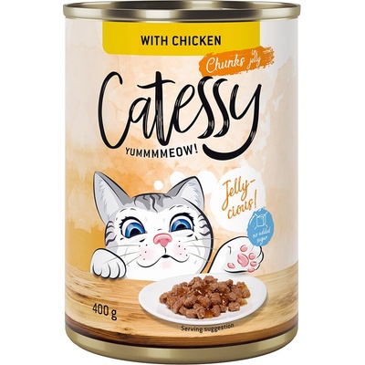 Catessy kuracie v želé 12 x 400 g