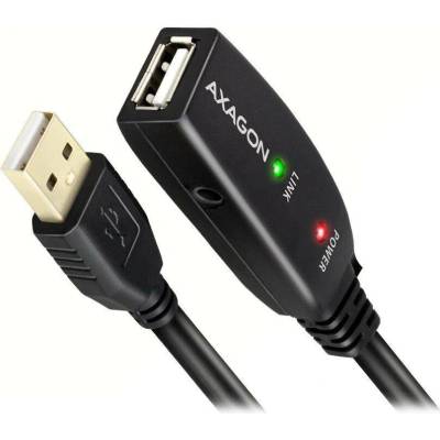 Axagon ADR-205, USB 2.0 A-M na A-F aktivní prodlužovací / repeater, 5m
