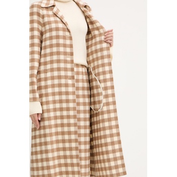 Luisa Spagnoli Палто с вълна Luisa Spagnoli в бежово 542670 (542670)