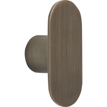 Hübsch Закачалка Hübsch метална, метално, метален единична сивкавокафява (991505)