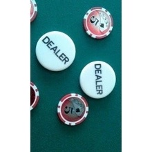 Poker dealer button