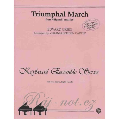 TRIUMPHAL MARCH E.GRIEG 2P/8H