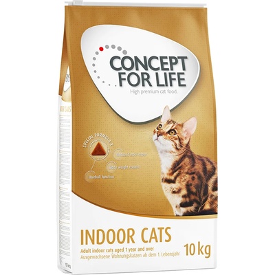 Concept for Life 10кг Indoor Cats Concept for Life суха храна за котки