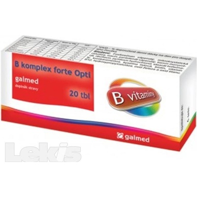 Galmed B-komplex Forte Opti 20 tabliet