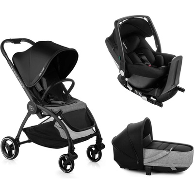 be cool OUTBACK +CRIB +ONE + ISOFIXBASE kombinovaný BeBlack 2022