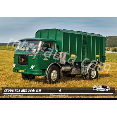 Pohlednice TRUCK č. 04 - ŠKODA 706 MTS 24ch VLH (1968 - 1988)