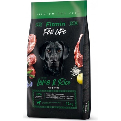 Fitmin Dog For Life Lamb & Rice 12 kg