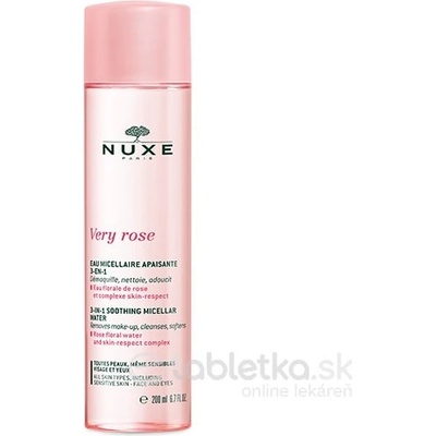 Nuxe Very Rose micerálna voda na tvár a oči 200 ml