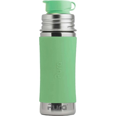 Pura nerezová fľaša so športovým uzáverom Moss 325 ml