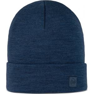 Buff Зимна шапка (beanie) Buff Heavyweight Merino Wool Hat Beanie - Solid Night Blue - размер One Size (204-4889-0511)