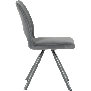 Image 1 of Carmen Трапезен стол craven 2 - сив mj 3 (b3532381)