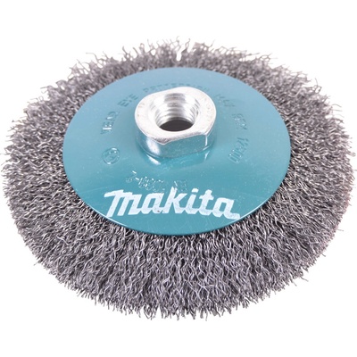 Makita D-39849 miskovitý kartáč z ocelového drátu,vlnitý drát 0,3mm,115mm
