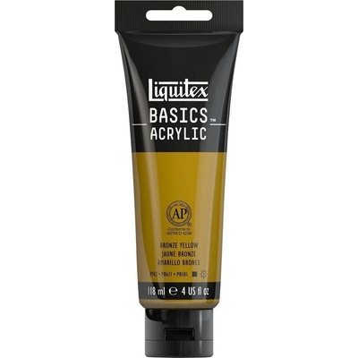 Liquitex Basic АКРИЛНА боя 530 Bronze Yellow 118 ml 1 бр (72.1530)