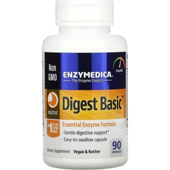 Enzymedica Digest Basic, 125 mg, 90 капсули, Enzymedica (73719)