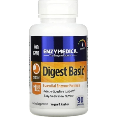Enzymedica Digest Basic, 125 mg, 90 капсули, Enzymedica (73719)