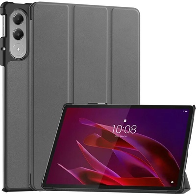 Vsetkonamobil 129982 LEATHER Zaklápací kryt pre Lenovo Yoga Tab 11.1 šedý