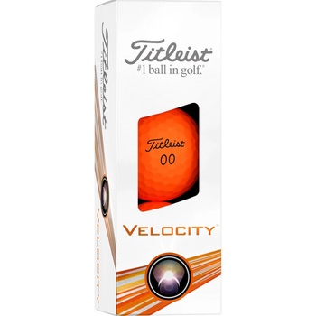 Titleist Velocity 2024 orange 3 pcs