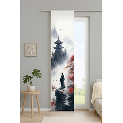 Home Wohnideen japonská stena 84488 SAKURA 0707 cervena 245x60 cm (v x s)