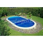 POOL EXPERT Соларно покривало за овален басейн 1100 x 500 см