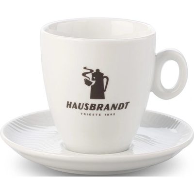 Hausbrandt Чаша и чинийка Hausbrandt Latte 180мл