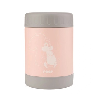 reer Термо кутия за съхранение на храна Reer - Светлорозова, 300 ml (90424)