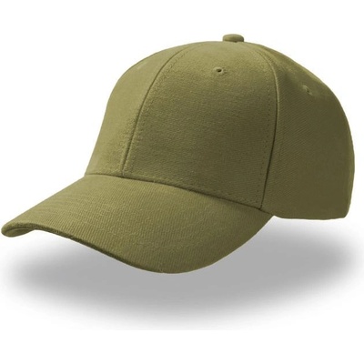 Atlantis Headwear Pilot 6 panelová bavlněná keprová broušená COT-33050155099 Olivová