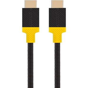 Tactical Високоскоростен 8K HDMI към HDMI кабел (200 см) (черен-жълт) - Tactical Webb Space High Definition Series HDMI 2.1, 8K 60Hz Cable