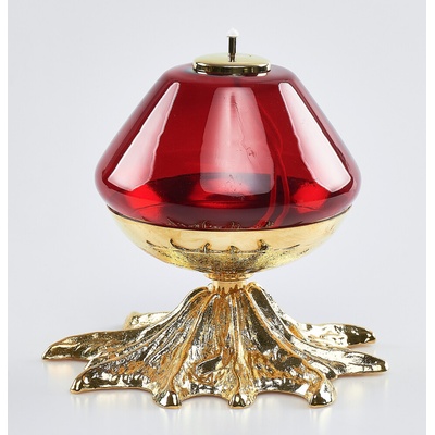 Lampa olejová - červená 1463