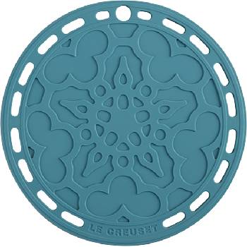 Le Creuset Подложка за горещи съдове Le Creuset с шарка 20 см лазурена (93007300490000)