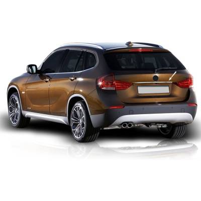 Omtec Nerez chróm lišta nad ŠPZ BMW X1 E85 2009-2015