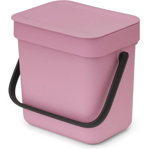 Brabantia Кош за смет за разделно събиране Brabantia Sort&Go 3L, Lilac Pink