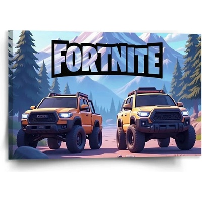 Sablio Obraz FORTNITE Off-road auta - 120x80 cm