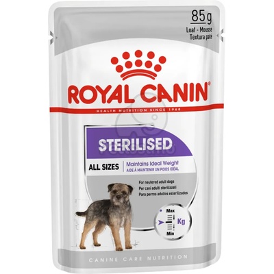Royal Canin Sterilised - храна за кастрирани кучета 12 x 85 г