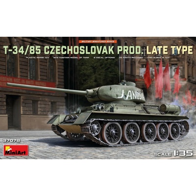 MiniArt T-34-85 Czechoslovak Late Production 1:35