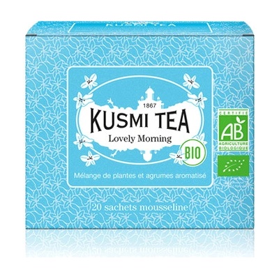Kusmi Tea Porcovaný bylinný čaj Lovely Morning Bio 20 sáčků