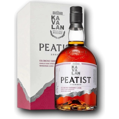 Kavalan Peatist Oloroso Sherry Cask 57,1% 0,7 l (karton)