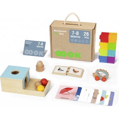 Mamido Montessori Edukační box pro děti 7-8 měsíců – Zbozi.Blesk.cz