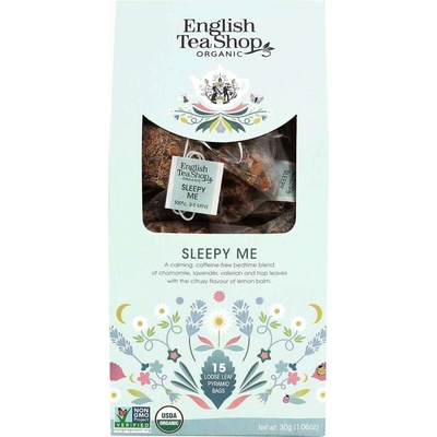 English Tea Shop BIO čaj SLEEPY ME 15 pyramidek
