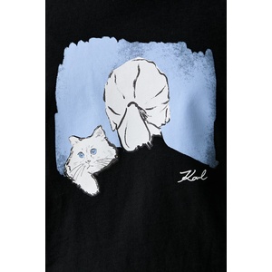 Karl Lagerfeld тениска дамска от памук (B3W17069) - answear - 158,23 лв