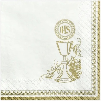 Image 1 of PartyDeco Салфетки Първо причастие 33 x 33 см
