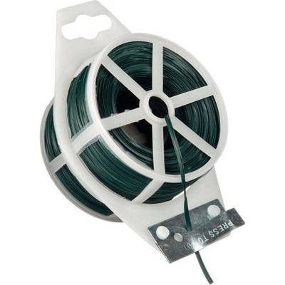 Nature Тел за подвързване Nature Garden - плоска - зелена - 100 м (6040457 - 6040457)