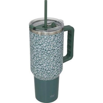 Termohrnek s brčkem Iso 1,2 l zelený