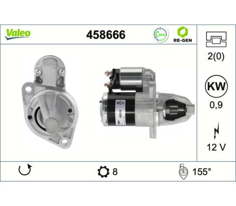 Startér VALEO 458666