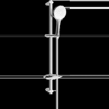Mexen DB74 комплект душовий з ковзним елементом, хром - 785744584-00 (785744584-00)
