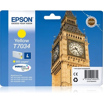 Epson Ink Cartridge L Yellow 0.8k (C13T70344010)