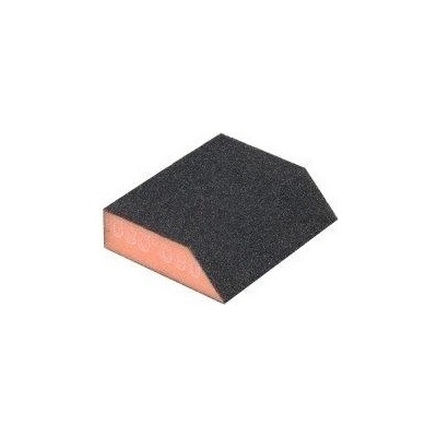 Kubala Brusná houba zkosená 58/83x100x25 mm Varianta: Kubala Brusná houba zkosená 58/83x100x25 mm,zrnitost 180