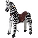Ponnie mechanická jazdiacia zebra Dixi M